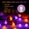 100 LED Orange and Purple String Lights Indoor (Orange and Purple)